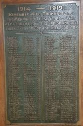 2.Memorial Plaque WW1